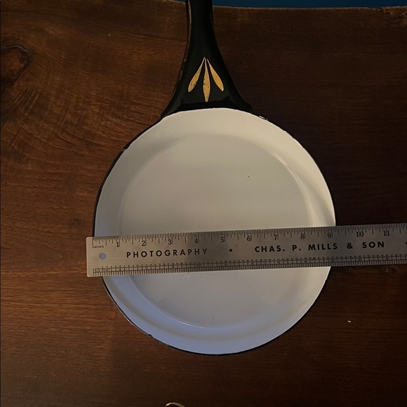 Enamel Georges Briard frying pan - Picture 7 of 8